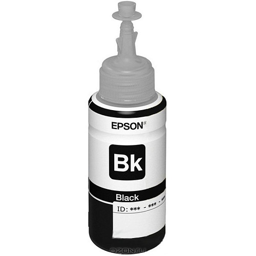 C13T67314A Контейнер Epson L800 Black (ёмкость с чернилами 70мл)