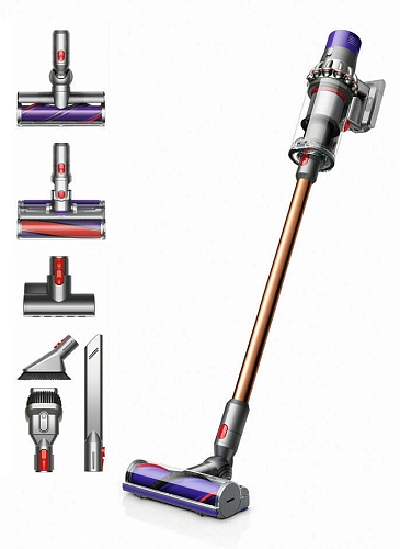 Пылесос Dyson V10 Absolute (SV27) EU, Nickel/Copper