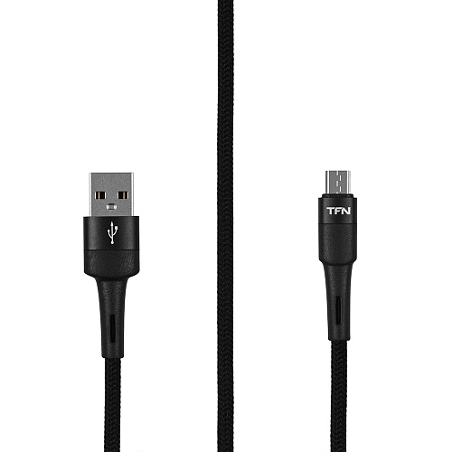 Кабель TFN ENVY micro-USB - USB, 1.2м, Черный