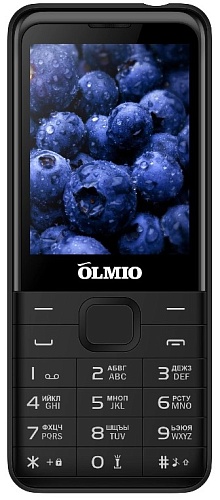 Телефон мобильный Olmio E29, черный