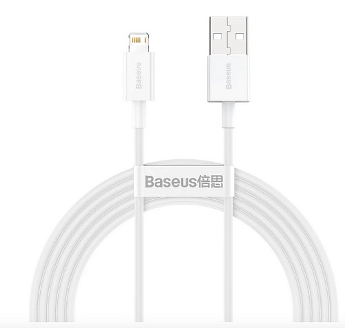 Кабель Baseus Superior Series Lightning - USB, 1м, Белый