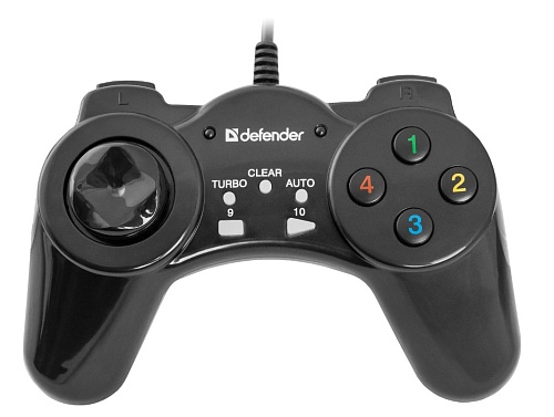 Геймпад проводной Defender VORTEX чёрный