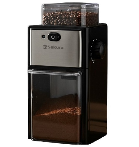 Кофемолка Sakura SA-6180BK (200 Вт / 100 г / черный)