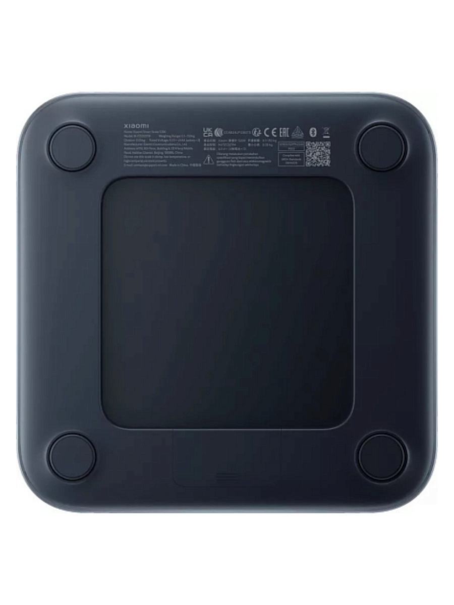 Весы напольные Xiaomi Smart Scale S200, черные (BHR9239GL)