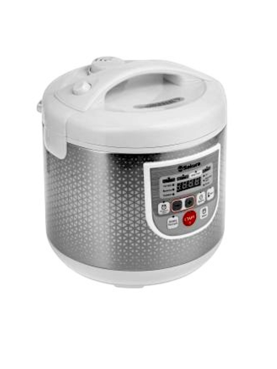 Мультиварка Sakura SA-7753W (5л / 800 Вт / 10 программ)