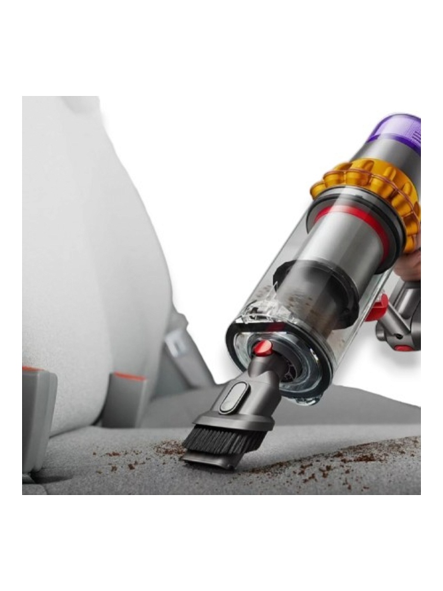 Пылесос Dyson V15s Detect Submarine EU, yellow/nickel (448798-01)