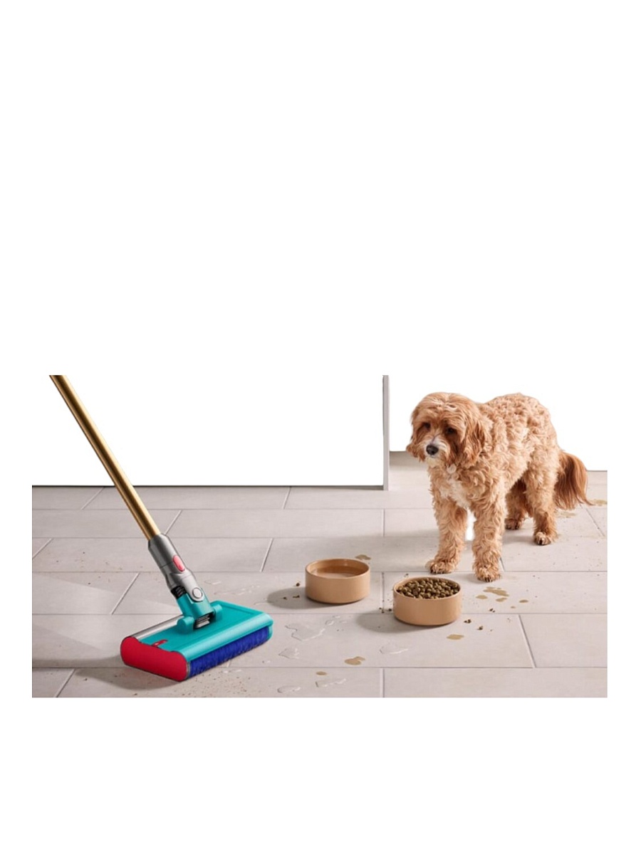 Пылесос Dyson V15s Detect Submarine EU, yellow/nickel (448798-01)