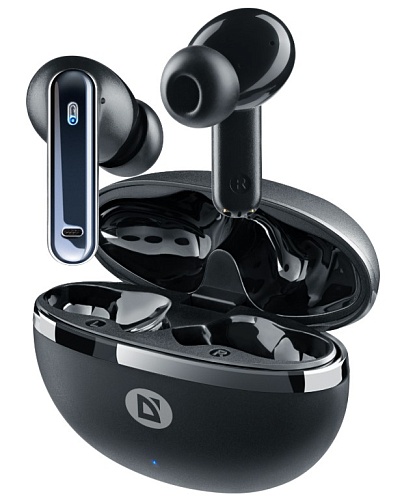 Беспроводные TWS наушники с микрофоном Defender Twins 965 BLACK 63965