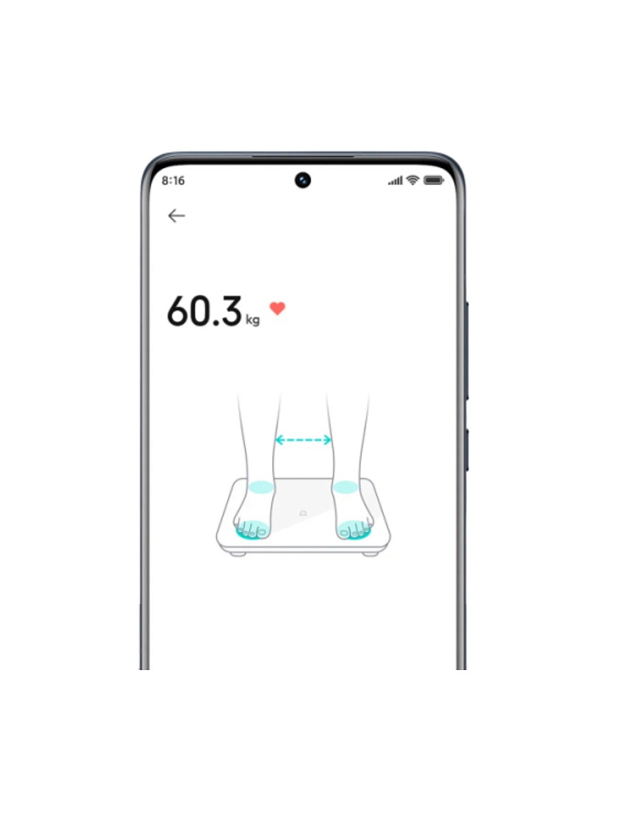 Весы напольные Xiaomi Body Composition Scale S400 (BHR7793GL)