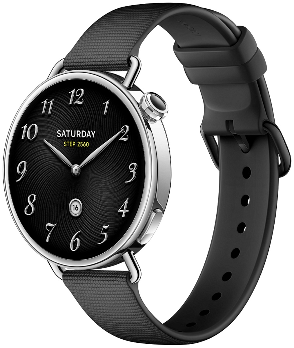 Смарт-часы Xiaomi Watch S4 41мм, черные (BHR07VRGL)