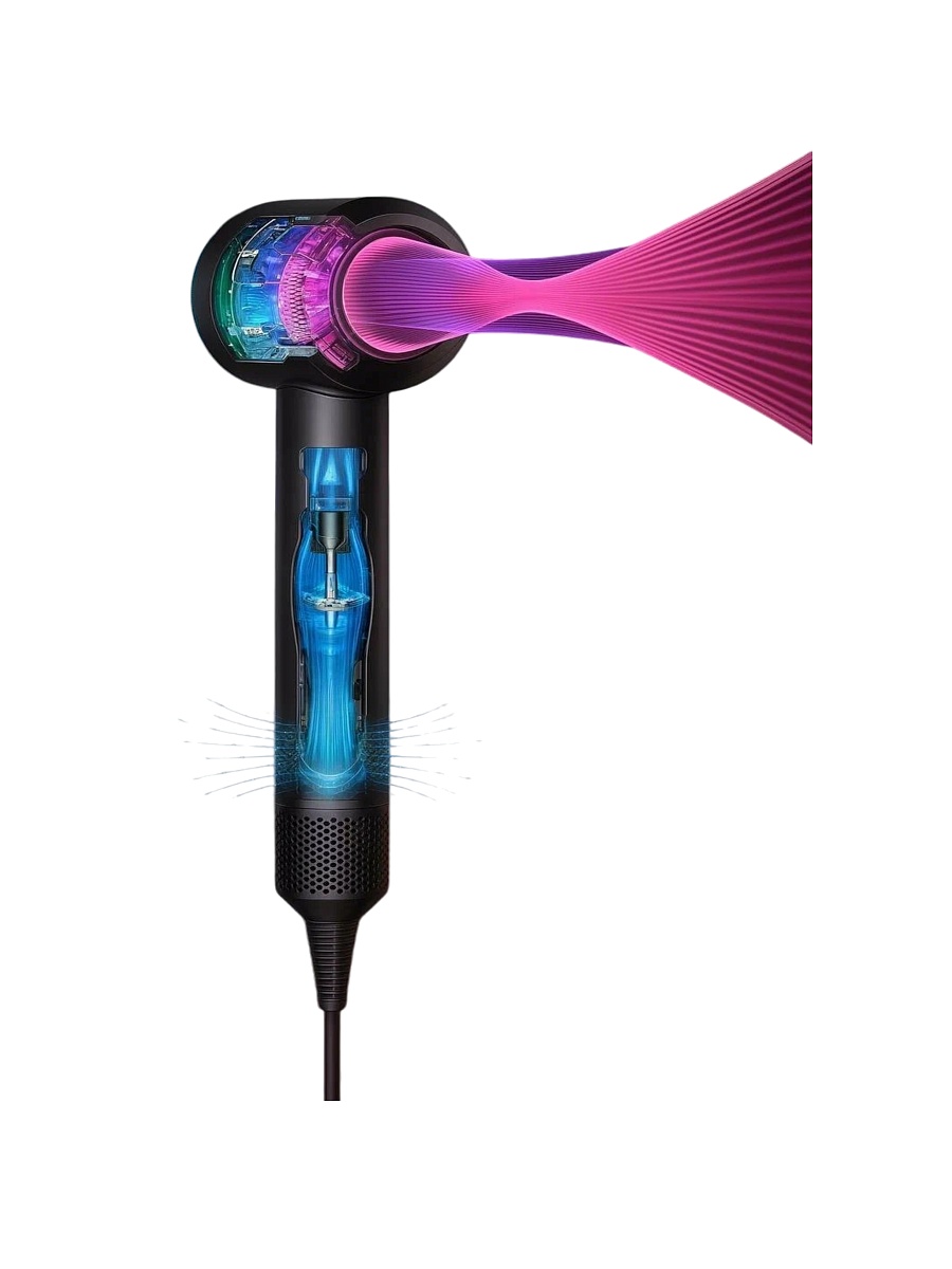 Фен Dyson Supersonic HD07, Prussian Blue/Copper EU (113312-01)