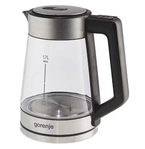 Чайник Gorenje K17TRG (2200Вт / 1,7л / стекло/металл)