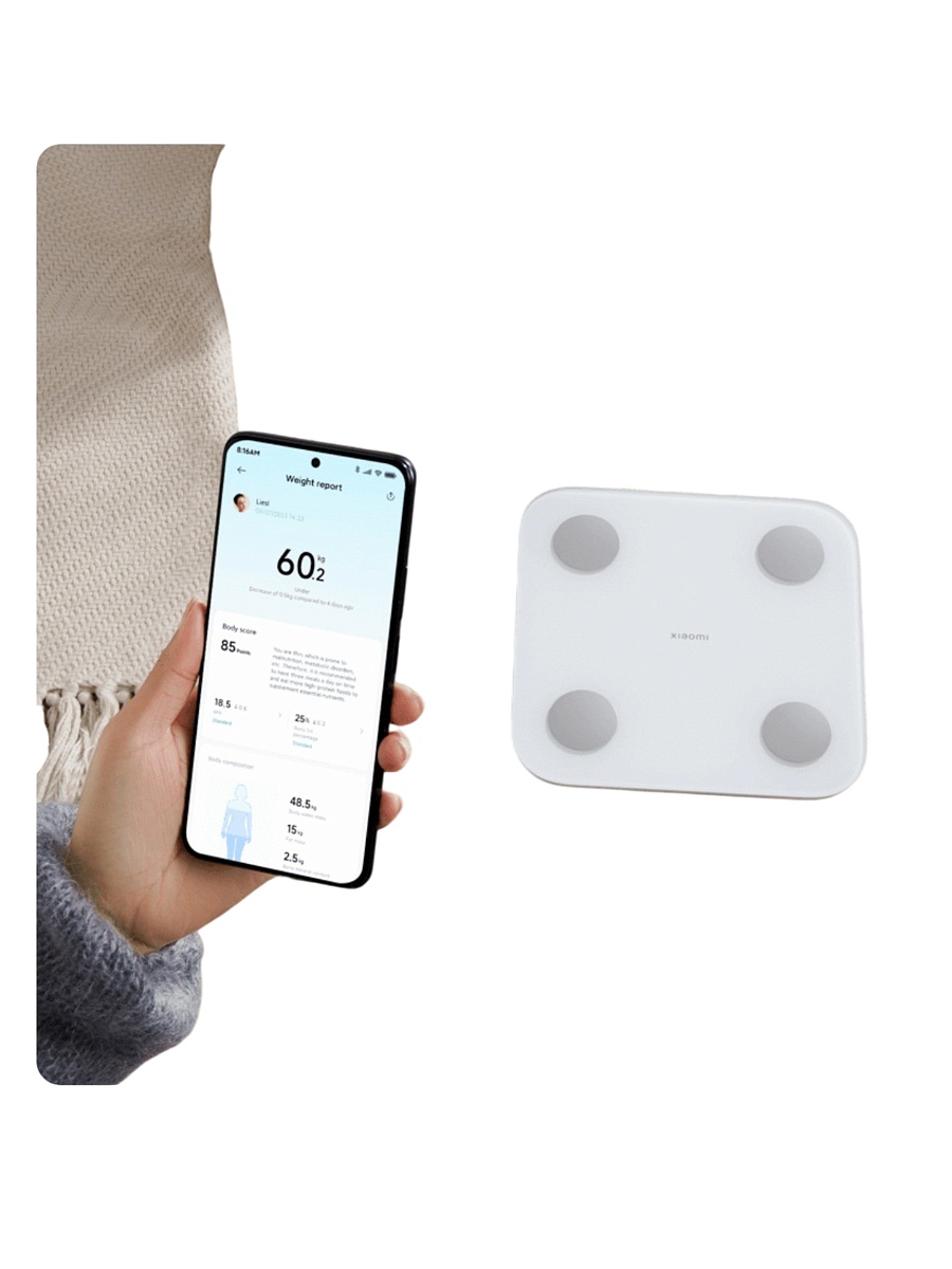 Весы напольные Xiaomi Body Composition Scale S400 (BHR7793GL)